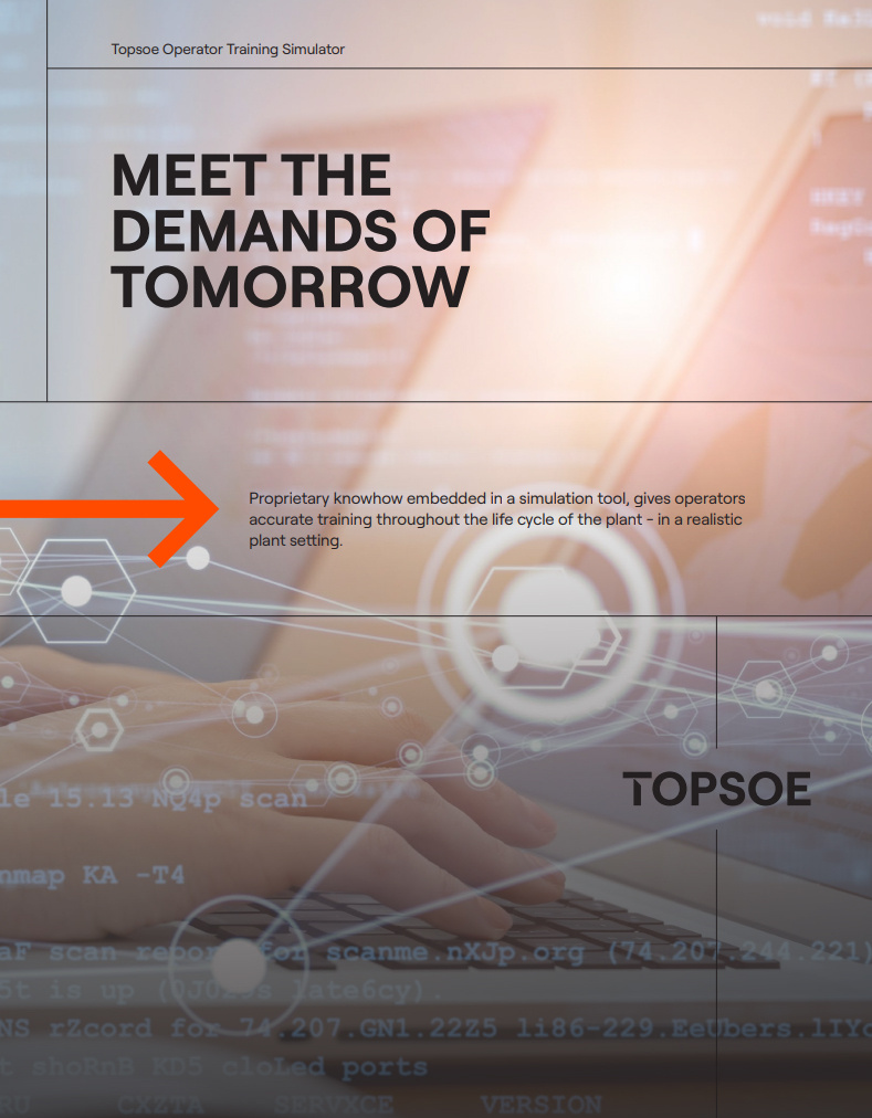 Topsoe Operator Training Simulator - Meet the demands of tomorrow featured Image