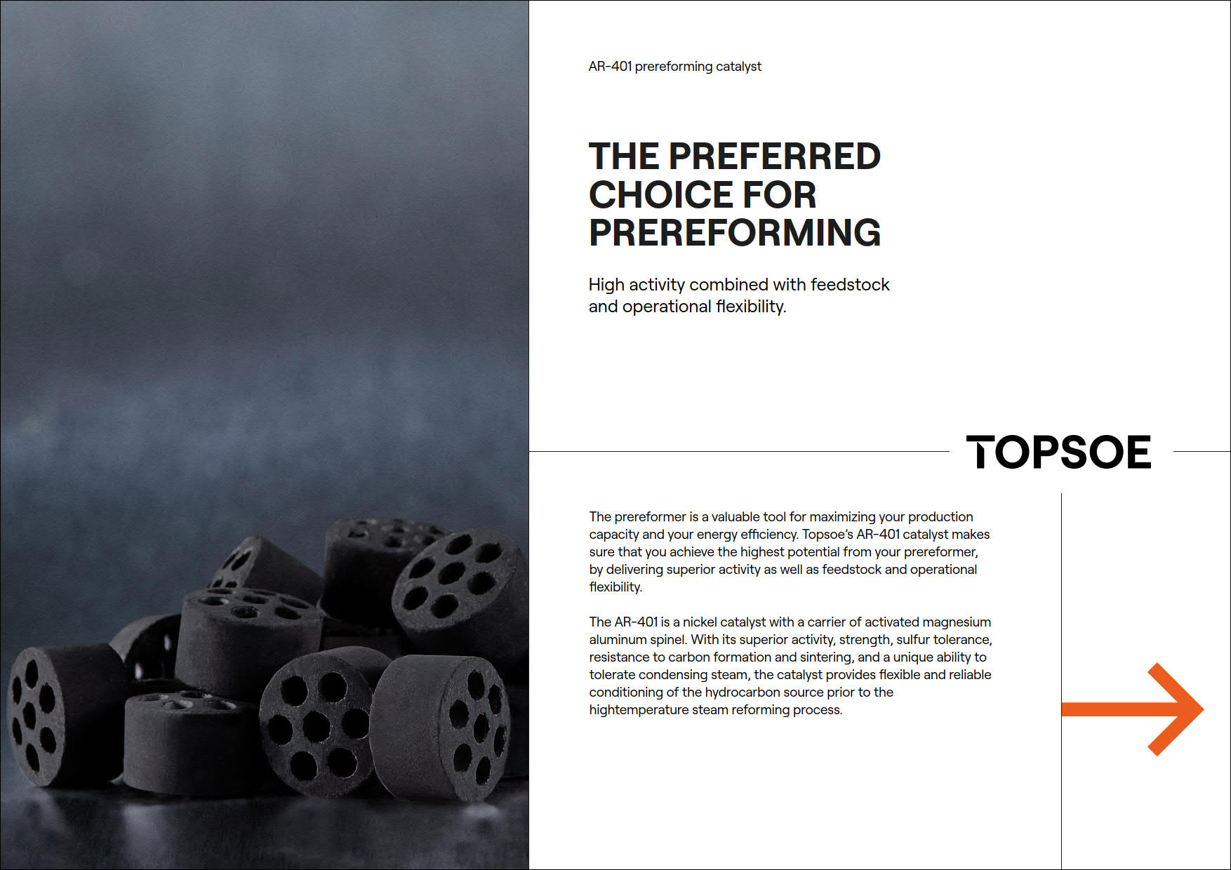 The preferred choice for prereforming  featured Image