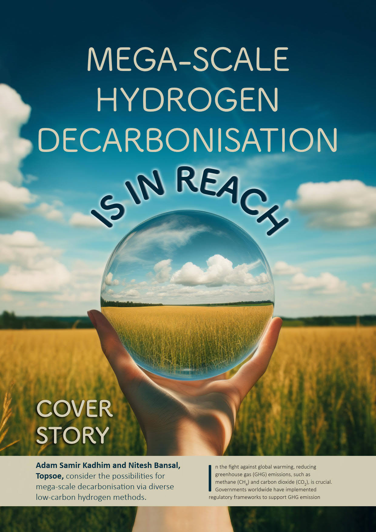 Mega-scale hydrogen decarbonisation is in reach featured Image