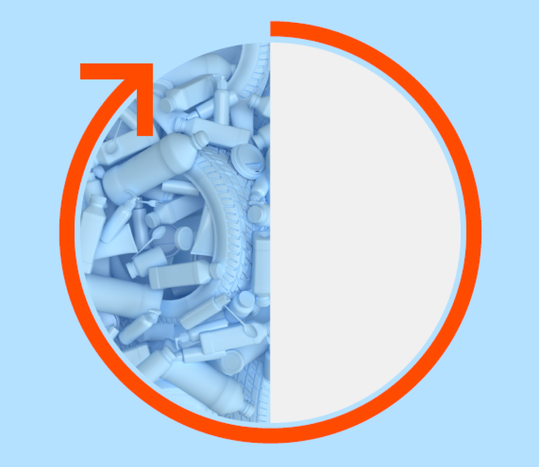 Circular plastic