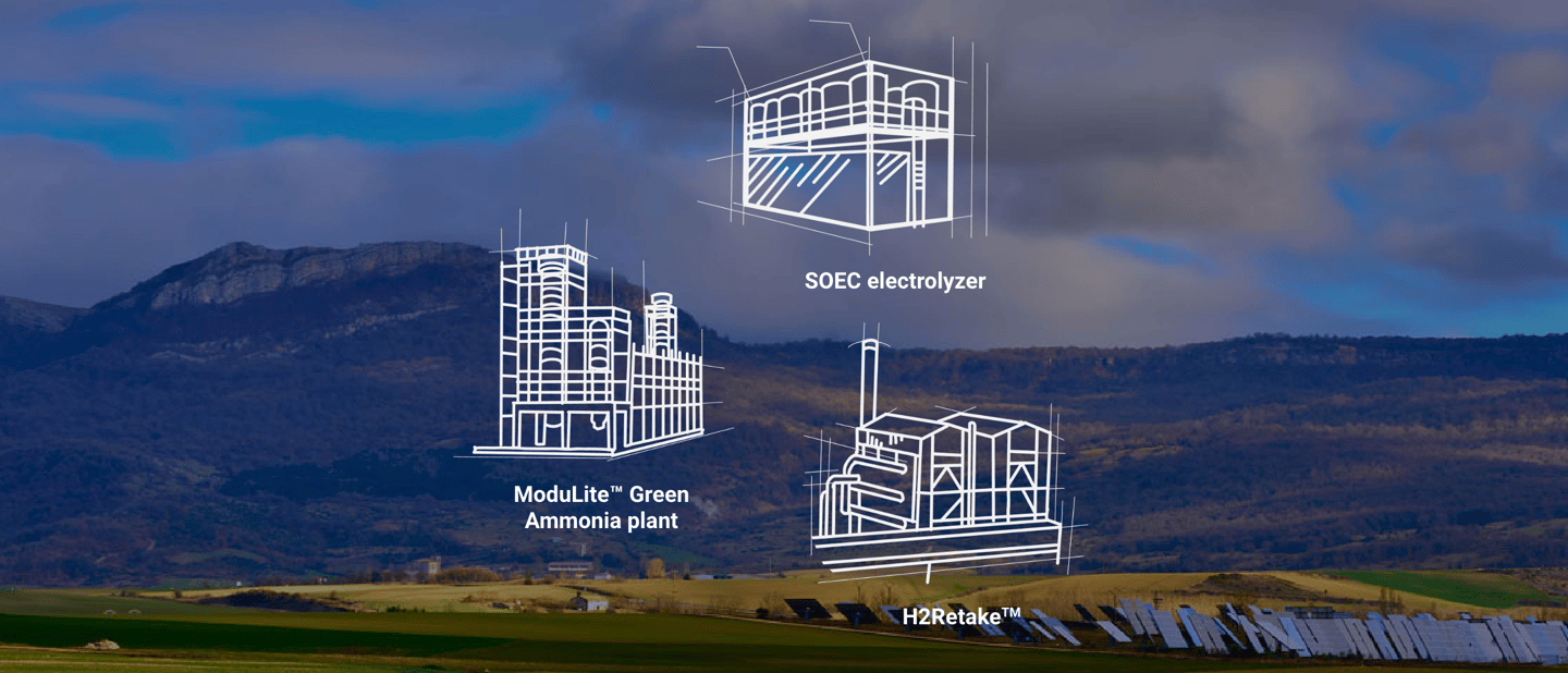 Green ammonia ecosystem
