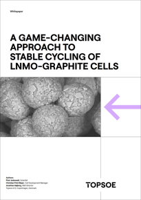 A game-changing  approach to  stable cycling of  lnmo-graphite cells Image