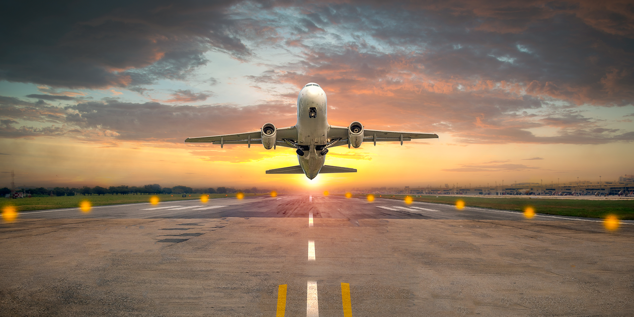 airplane taking off