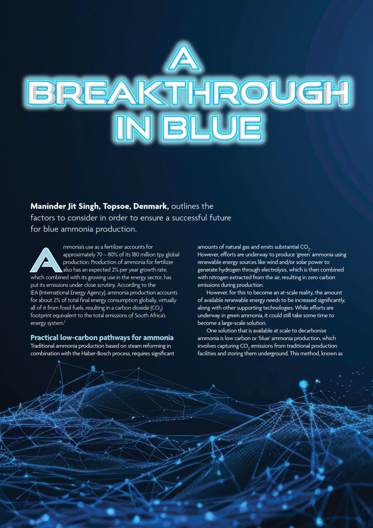 A breakthrough in blue featured Image