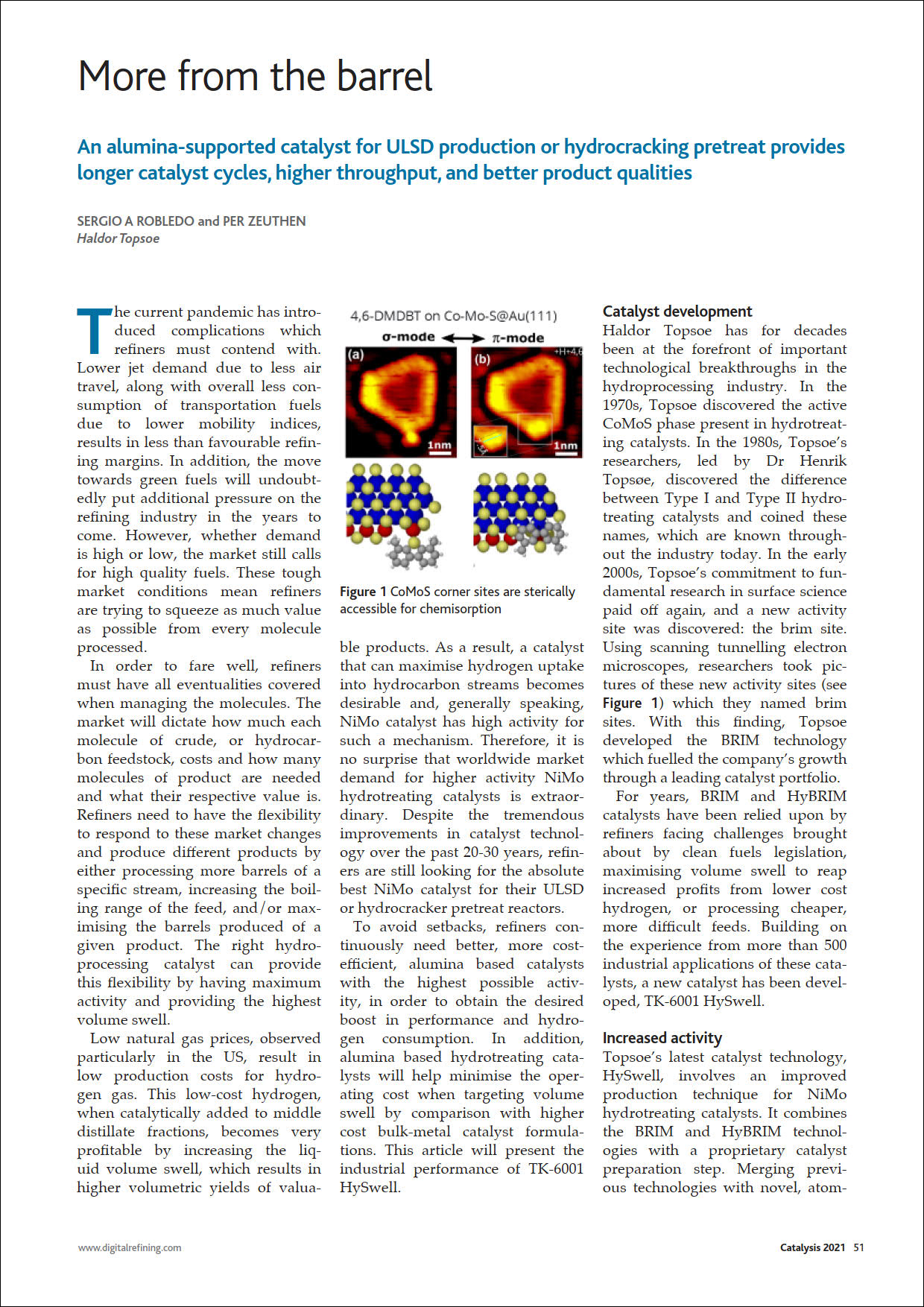 More from the barrel - article from PTQ 2021 Catalysis issue featured Image