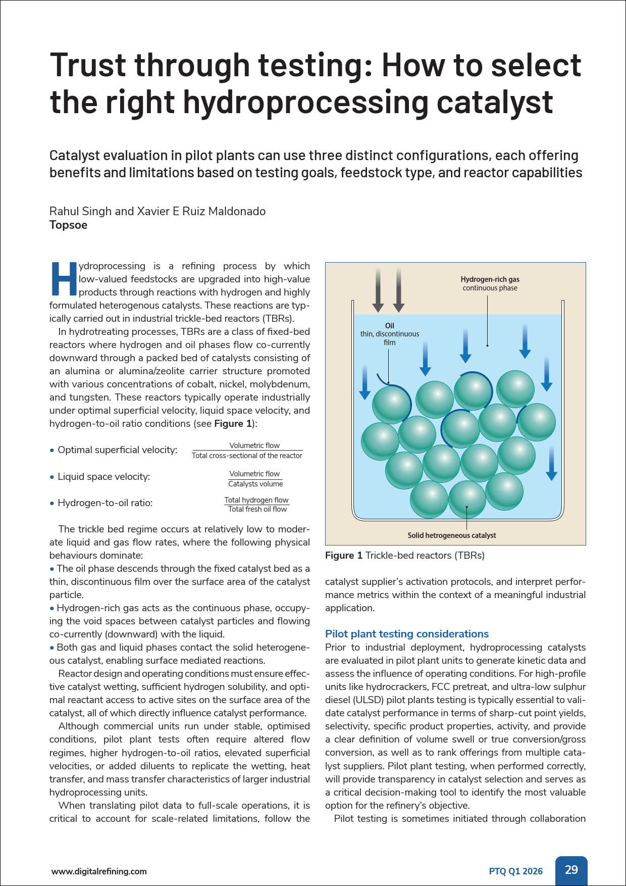 Trust through testing: How to select the right hydroprocessing catalyst featured Image